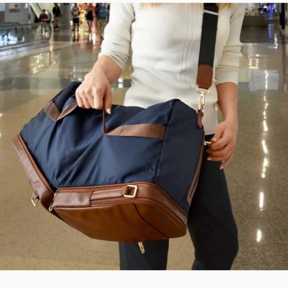 DriiBE HOLIDAY 4-in-1 Convertible Crossbody Duffle Bag Backpack Like NEW - Picture 5 of 5